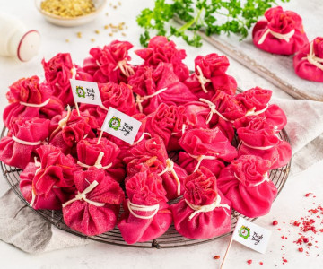 Блинные мешочки с курицей 24 шт.