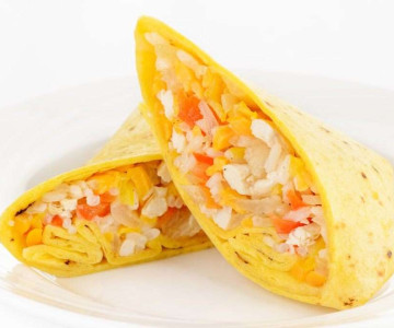Сырный ролл с курицей