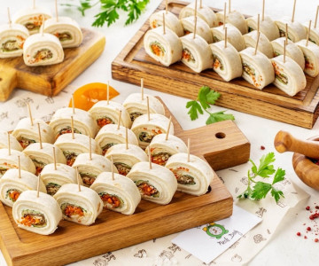 Рулетики с овощами 40 шт.
