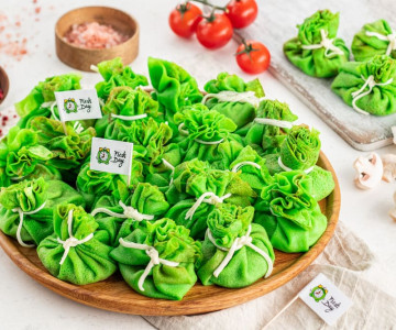 Блинные мешочки с грибами 24 шт.