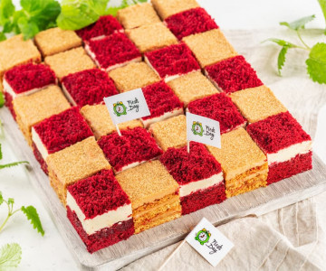 Пирожные «Медовый бархат» 54 шт.